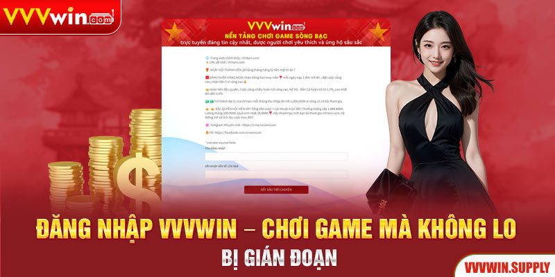 Hướng Dẫn Đăng Nhập VVVWIN An Toàn Và Đơn Giản